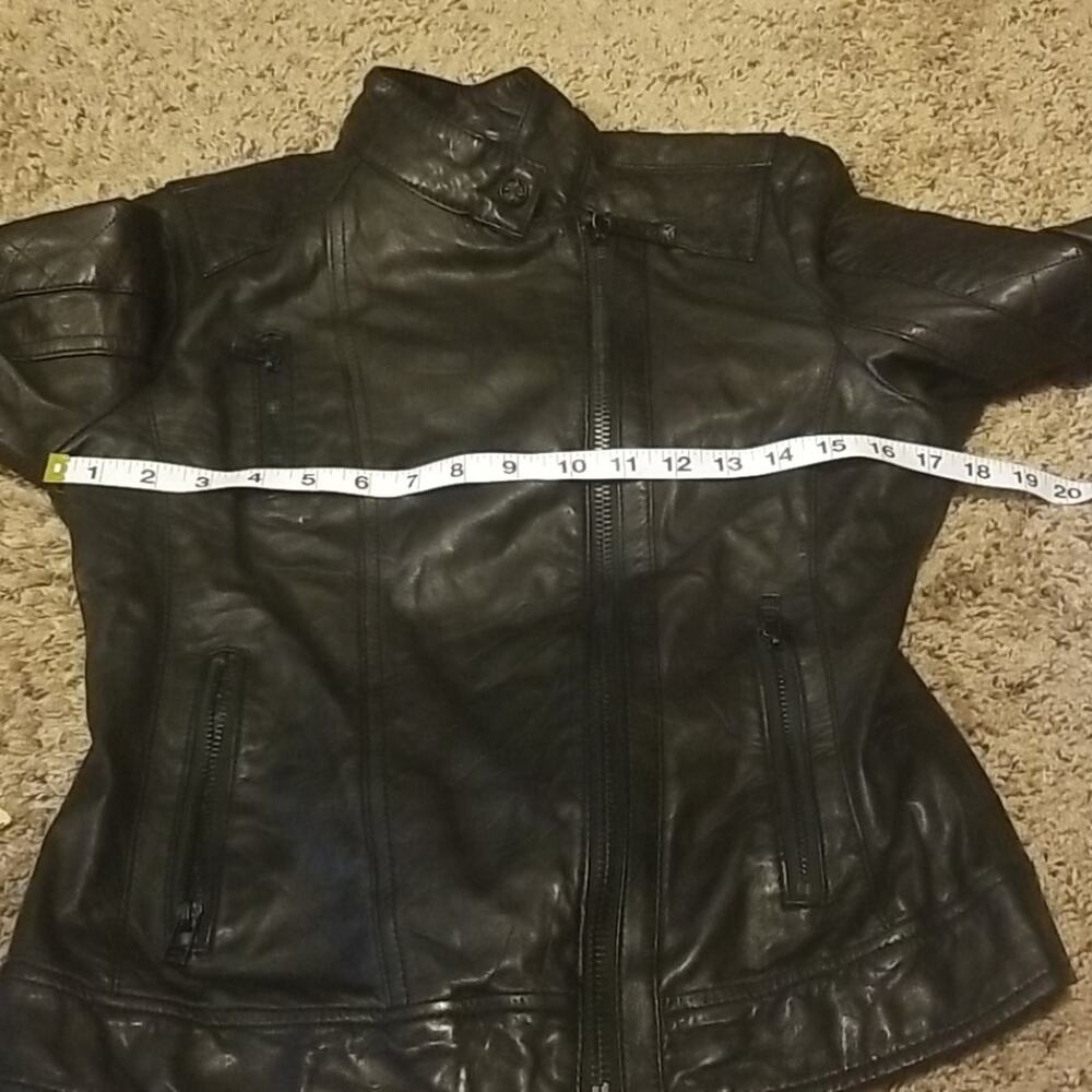 Affliction Limited Edition Black leather jacket - Picture 8 of 10